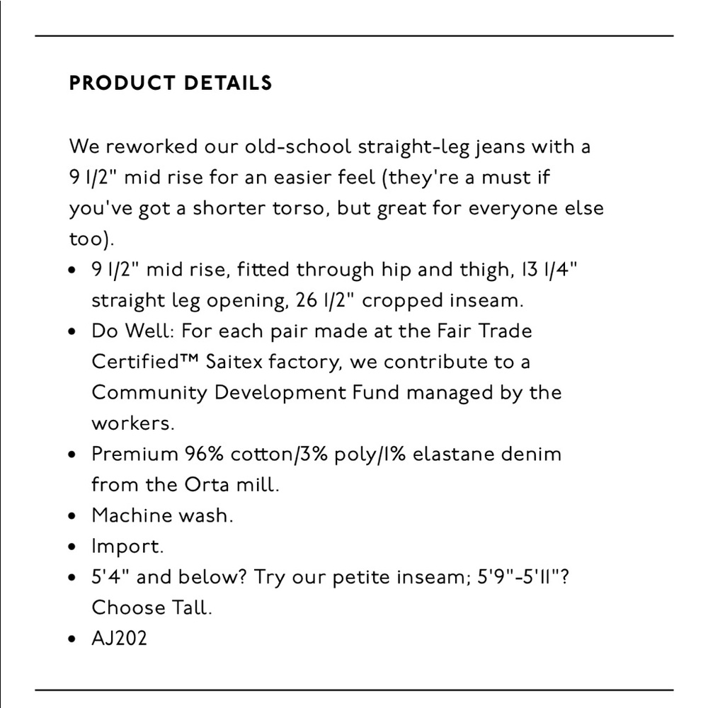 Madewell Mid-rise Classic Straight Jeans - Picture 5 of 5